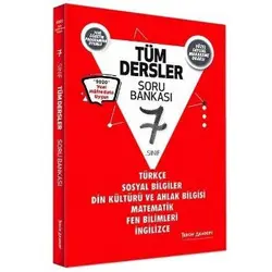 Tercih Akademi 7.Sınıf Tüm Dersler Soru Bankası