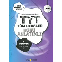 Tercih Akademi 2021 TYT Tüm Dersler Konu Anlatımı