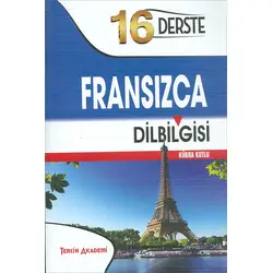 16 Derste Fransızca Gramer Tercih Akademi Yayınları
