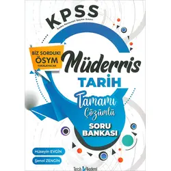 2021 KPSS Tarih Müderris Soru Bankası Tercih Akademi