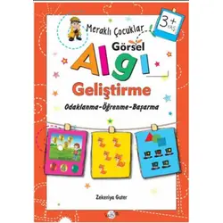 Meraklı Çocuklar Görsel Algı Geliştirme 3+ Yaş - Zekeriya Guter - Kukla Yayınları