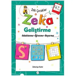 Zeki Çocuklar Zeka Geliştirme +4 Yaş - Zekeriya Guter - Kukla Yayınları