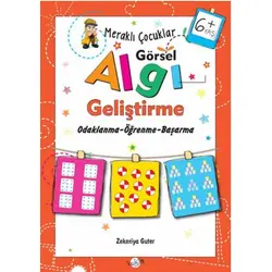 Meraklı Çocuklar Görsel Algı Geliştirme 6+ Yaş - Zekeriya Guter - Kukla Yayınları
