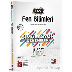 8.Sınıf LGS Fen Bilimleri Simülasyon 15 Deneme 3D Yayınları