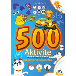 Aktivite - Çiz Boya ve Tamamla - Minik Flipper