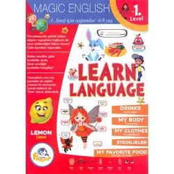 6-8 Yaş Learn Language 1.Level - Minik Flipper