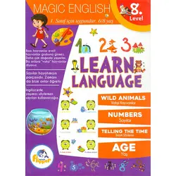 6-8 Yaş Learn Language 8.Level - Minik Flipper