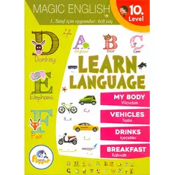 6-8 Yaş Learn Language 10.Level - Minik Flipper