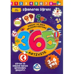 Mor Kitap 3-6 Yaş Aktivite Kitabı - Minik Flipper
