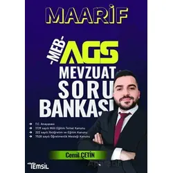 MAARİF MEB- AGS Mevzuat Soru Bankası - Cemil Çetin - Temsil Kitap