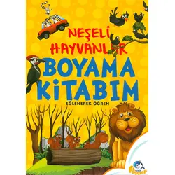 Neşeli Hayvanlar Boyama Kitabım - Minik Flipper
