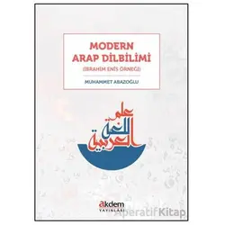 Modern Arap Dilbilimi - Muhammet Abazoğlu - Akdem Yayınları