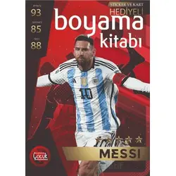 Messı Boyama Kitabı Karnaval Çocuk