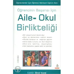 Öğrencinin Başarısı İçin Aile-Okul Birlikteliği - Birol Vural - Hayat Yayınları