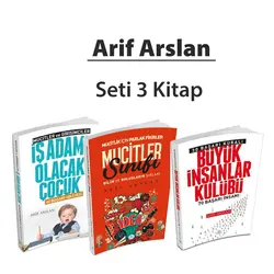Arif Arslan Seti (3 Kitap) Maviçatı Yayınları