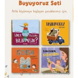 Büyüyoruz Seti (4 Kitap) - Kolektif - Multibem Yayınları