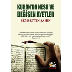 Kuranda Nesh ve Değişen Ayetler - Şemsettin Şahin - İtalik Yayınevi