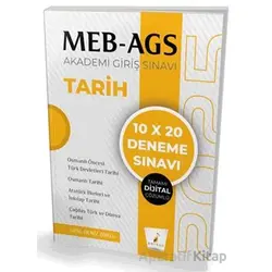 MEB - AGS Hazırlık Tarih 10x20 Tamamı Dijital Çözümlü Deneme Sınavı