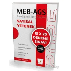 MEB - AGS Hazırlık Sayısal Yetenek 15x20 Tamamı Video Çözümlü Deneme Sınavı