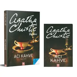 Acı Kahve Agatha Christie (Özel Boy Roman ve Defter) Altın Kitaplar