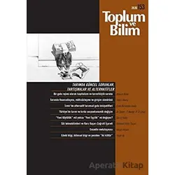 Toplum ve Bilim Dergisi Sayı: 153 - İletişim Yayınevi