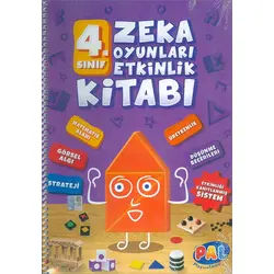 4.Sınıf Zeka Oyunları Etkinlik Kitabı - Pal Play