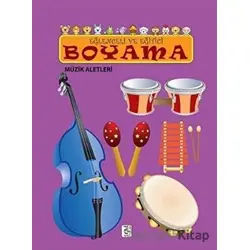 Eğlenceli ve Eğitici Boyama - Müzik Aletleri - Sis Yayıncılık