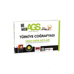 Yargı Yayınları 2025 MEB-AGS Anka Serisi Türkiye Coğrafyası Video Ders Notları