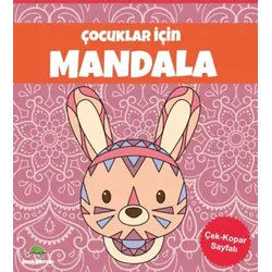 Çocuklar İçin Mandala-Pembe - Emre Aslan - Bookalemun Yayınevi