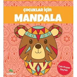 Çocuklar İçin Mandala-Turuncu - Emre Aslan - Bookalemun Yayınevi