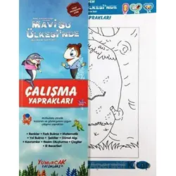 Mavi Su Ülkesinde Çalışma Yaprakları - Tuba Bozcan - Yumurcak Yayınları