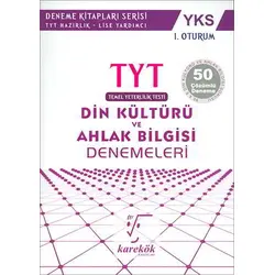 YKS 1. Oturum TYT Din Kültürü ve Ahlak Bilgisi Denemeleri 50 Çözümlü Deneme