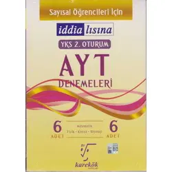 İddialısına YKS 2. Oturum AYT Denemeleri (Sayısal Öğrencileri İçin)