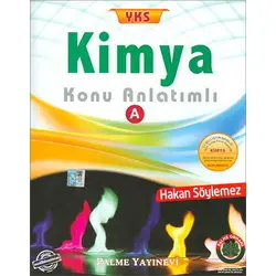 YKS Kimya Konu Anlatımlı A Palme Yayınevi
