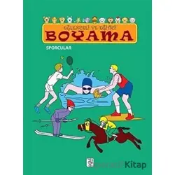 Eğlenceli ve Eğitici Boyama - Sporcular - Sis Yayıncılık