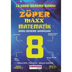 Platon Yayıncılık LGS 8. Sınıf Züper Maxx Matematik Konu Denemeleri