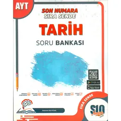 AYT Tarih Sıra Sende Soru Bankası Son Numara Yayınları