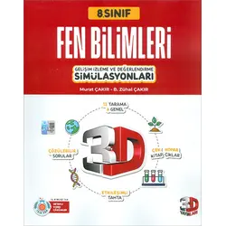 3D Yayınları 8. Sınıf Simülasyon Fen Bilimleri