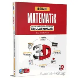 8.Sınıf Matematik Gelişim İzleme ve Değerlendirme Simülasyonları 3D Yayınları