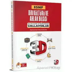 8.Sınıf Simülasyon Din Kültürü ve Ahlak Bilgisi 3D Yayınları