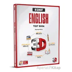 3D Yayınları 8. Sınıf İngilizce Soru Bankası
