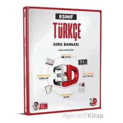 3D Yayınları 8. Sınıf Türkçe Soru Bankası