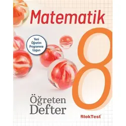 8. Sınıf Matematik Öğreten Defteri Blok Test Yayınları