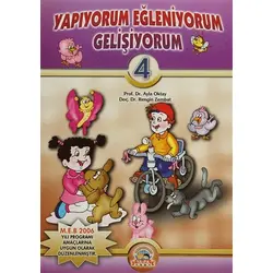 Yapıyorum Eğleniyorum Gelişiyorum- 4 (3-4 Yaş) Ya-Pa Yayınları