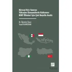 Küresel Kriz Sonrası Yükselen Ekonomilerde Kalkınma: MINT Ülkeleri İçin Çok Boyutlu Analiz
