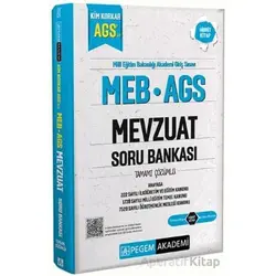 2025 Kim Korkar MEB AGS Soru Bankası Mevzuat Anayasa 222 Sayılı İlköğretim ve Eğitim Kanunu 1739 Say