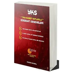 YKS - Tam İsabet Notlarla Edebiyat Denemeleri - Hüseyin Badekıl - Cinius Yayınları