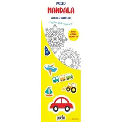 Puslu Mandala Çocuk Ayraç/ Taşıtlar - Kolektif - Puslu Yayıncılık
