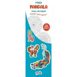 Puslu Mandala Çocuk Ayraç / Hayvanlar - Kolektif - Puslu Yayıncılık