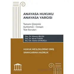 Anayasa Hukuku - Anayasa Yargısı Tamamı Çözümlü Açıklamalı - Cevaplı Test Soruları, Hukuk Meslekleri